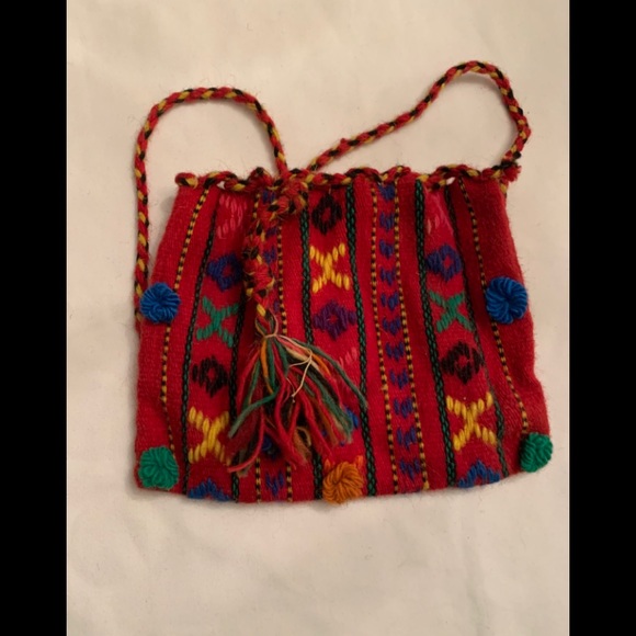 Handmade Multi-Color Wool Backpack - Picture 5 of 5
